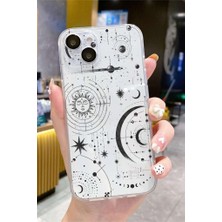 3gen Case Iphone 15 Uyumlu Desenli Şeffaf Silikon Kılıf AST16
