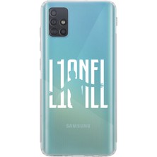 Manitoba Samsung Galaxy A71 Uyumlu Baskılı Yumuşak Silikon Şeffaf Telefon Kılıfı
