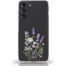 Manitoba Samsung Galaxy S21 Uyumlu Baskılı Yumuşak Silikon Şeffaf Telefon Kılıfı