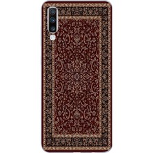Manitoba Samsung Galaxy A70 Uyumlu Baskılı Yumuşak Silikon Şeffaf Telefon Kılıfı