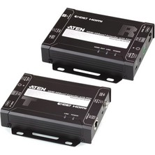 HDMI Hdbaset Sinyal Uzatma Cihazı, Poh Özellikli, Long Reach MOD'DA 150 Metre, Alıcı (Receiver) ve Verici (Transmitter) Birim Dahil<br>hdmı Hdbaset Extender With Poh (4K@100M) (Hdbaset Cla