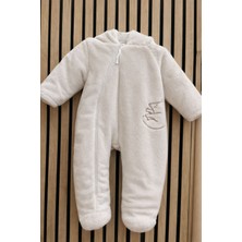 NerKids Peluş Bebek Ayıcık Baskılı Tulum