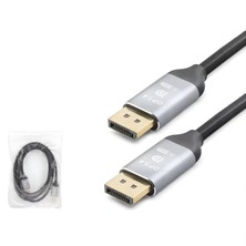 Mn6 MN305DK Displayport 1.4 Kablo 8k 144Hz 1.8 Metre Örgülü – Hdr, 3d, Ultra Hd
