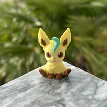 Va Hobi 3D Leafeon #0470 Figürü – Koleksiyonluk Masa Üstü Dekor