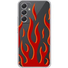 Manitoba Samsung Galaxy A05S Uyumlu Baskılı Yumuşak Silikon Şeffaf Telefon Kılıfı