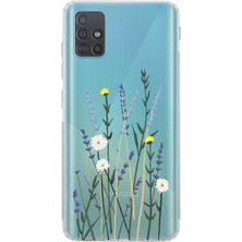 Manitoba Samsung Galaxy M31S Uyumlu Baskılı Yumuşak Silikon Şeffaf Telefon Kılıfı