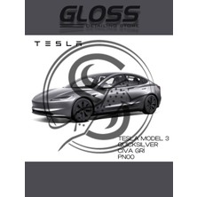 Flea Market Tesla Model 3 Quicksilver (Vciva Grisiv) PN00 - Profesyonel Rötuş Boyası 30ML.