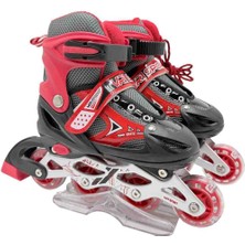 Vardem Işıklı Ayarlanabilir (Alıştırma ve Sıralı) Paten Çocuk Outdoor Bahçe Oyunları
