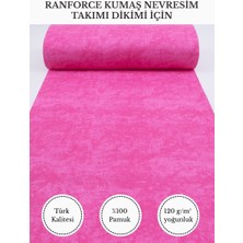 Fabricstown Ranforce Kumaş Nevresim Dikimi Için – %100 Pamuk, 240 cm × 100 Cm, Mermer Desen V-33