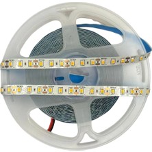 Powerr Led Aydınlatma 12 Volt 8 mm 2835 Smd Amber Iç Mekan 120 Ledli 5 Metre Şerit LED