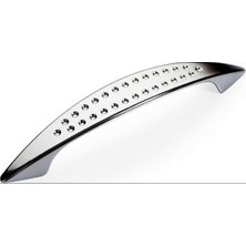 Verto Noktalı Dolap Çekmece Kulpu 96 mm Krom