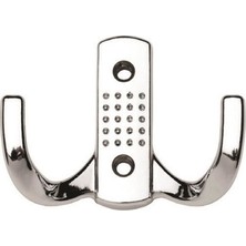 Verto Krom Kaplama Noktalı Vestiyer Askısı 2 Li