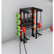 Rane Squat Rack Ağırlık Plakası Sağlık Topu Kettlebel Dambıl Trx Kullanımı Çok Amaçlı Rack