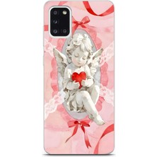 Manitoba Samsung Galaxy A31 Uyumlu Baskılı Yumuşak Silikon Şeffaf Telefon Kılıfı