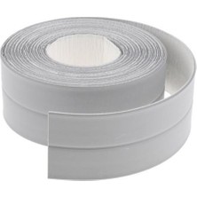 Buffer® Gri Su Sızdırmaz Banyo Mutfak Lavabo Küvet Izolasyon Şerit Bant