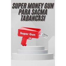 Verto Para Dolar Saçma Para Atma Tabancası Otomatik Kırmızı Oyuncak