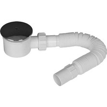 Verto Flat Duş Tekne Sifonu 50 mm Körüklü