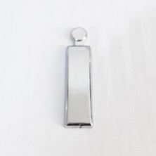 Cemax I Harfi  3,75 cm Krom Yapışkanlı