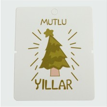 Mutlu Yıllar Bileklik Kartı 200 Adet