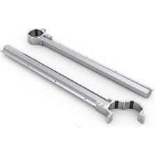 Verto Koral Sabit Alüminyum Balkon Çamaşır Kurutmal Askılığı