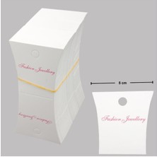 Oval Kesim Kolye Kartı