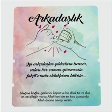 2'li Arkadaşlık Bileklik Kartı