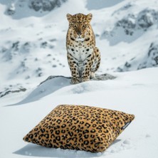 Framgan Kürk Desenli Lüks Dekor Kırlent