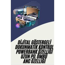 Verto Bluetooth Kulaklık Android ve Ios Uyumlu Anc Özellikli Dijital Şarj Göstergeli