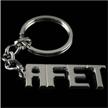 Afet Isimli Anahtarlık