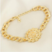 Osmanlı Tuğralı Taşlı Bileklik