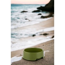 Comprox 350 ml Pratik Kullanım Yeşil MANTUS14 Kedi , Köpek Mama ve Su Kabı - 4 Renkli ,