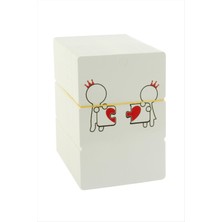 Yapboz Sevgili Bileklik Kartı 200 Adet