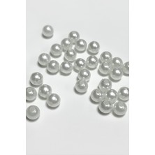 6 mm Delikli Inci Boncuk 500 Gram