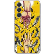 Manitoba Samsung Galaxy A25 Uyumlu Baskılı Yumuşak Silikon Şeffaf Telefon Kılıfı