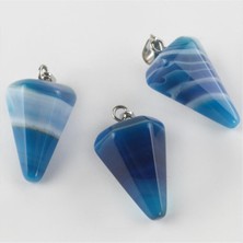 Akik Pandül Doğaltaş Kolye Ucu