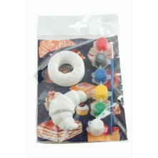 Simit Hilal Taş Boyama Seti