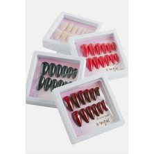 Orange Kedi Gözlü Takma Tırnak