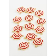 Çiçek Çift Kulplu Mineli Bileklik ve Kolye Ucu Aparatı 1 Adet