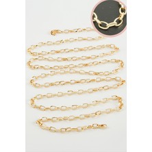 4 mm Oval Zincir 1 Metre