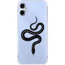 Manitoba Samsung Galaxy A06 Uyumlu Baskılı Yumuşak Silikon Şeffaf Telefon Kılıfı