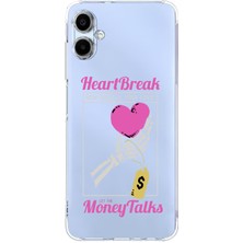 Manitoba Samsung Galaxy A07 Uyumlu Baskılı Yumuşak Silikon Şeffaf Telefon Kılıfı