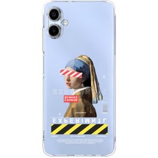 Manitoba Samsung Galaxy A05 Uyumlu Baskılı Yumuşak Silikon Şeffaf Telefon Kılıfı