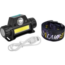 8 Saat Dayanıklı Şarjlı Sensörlü Mıknatıslı Kafa Lambası  WT-055 (Store-Mania)