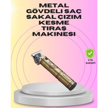 Güçlü Motorlu, 4 Kılavuz Taraklı Kompakt Saç Kesme Makinesi – Uzun Pil Ömürlü (Hkwork-Pla