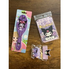 Gülümse Gel Kız Çocuk Kuromi Ayna Tarak ve Toka Seti Yeni Yıl Yılbaşı Christmas Advent Calendar Advent Calender