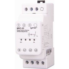 Entes Mkc-03 Faz Sıralı Motor Koruma Rölesi Ray Montaj, M1667