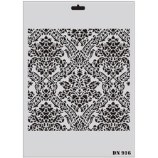 Verto Rich Dantel Seri DN916 Stencil 35X25 cm