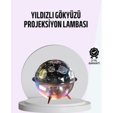 Verto USB Şarjlı Uzay Temalı Işık Projektörü Hava Nemlendirici