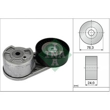 Ina 534072510 - Alternatör Kayış Gergisi Komple Transıt V-363 20 2.0 Ecooblue