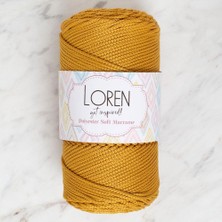 Polyester Macrame Hardal El Örgü Ipi - LM061 - 34449